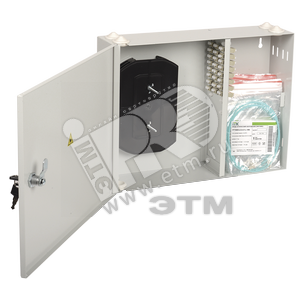 Кросс 1U укомплектованный LC (duplex) 24шт (OS2) - ITK