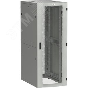 Шкаф серверный ITK LINEA S 19'' 48U 800х1200мм перфорированная дверь серый - IEK (ИЭК)