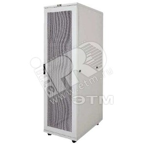 Шкаф серверный ITK 19 дюймов 24 юнита 600х1000мм черный часть 1 (LS05-24U61-PP-1)