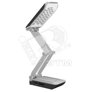 Светильник настольный jazzway Accu3-L36-bk (черный/серый) (4897062851710) - ФАZА