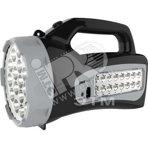 Фонарь JAZZway Accu7-L19/L16-gy (черн.) (2850980) - ФАZА