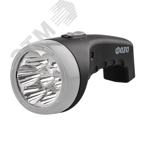 Фонарь аккумуляторный AccuF2-L07-bk (черн.) - Jazzway