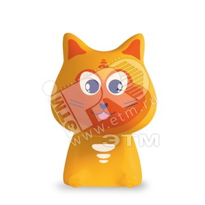 Светильник декоративный ФАЗИКИ-2 Котенок Фырсик (рыж.) (4897062850157) - ФАZА