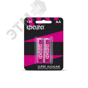 Элемент питания, LR 6 Super Alkalineблистер, 2 шт. - Jazzway