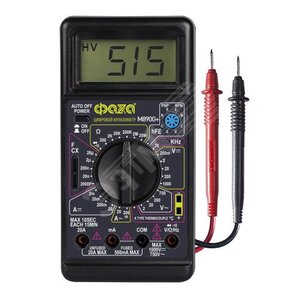 Мультиметр ФАZА цифровой M890G+ (4895205008854) - ФАZА