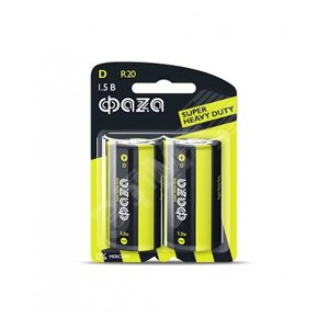 Элемент питания R20 ФАZА Super Heavy Duty , блистер, 2шт. (4897062859167) - ФАZА