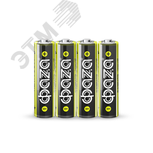Элементы питания солевые R 6 (AA) Heavy Duty, 4шт. - Jazzway