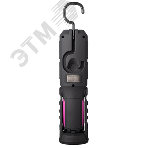 Фонарь многофункциональный ФАZА WL2-L3W/05W-mg (черно-рубин.) с магнитом и крючком 2АА - фото 4
