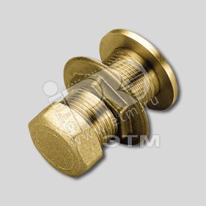 Выпуск резервуарный 1‘ НР с фланцем без заглушки - TIEMME