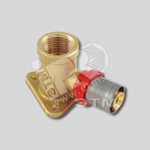 Водорозетка пресс 16х1/2‘ h=40мм - TIEMME