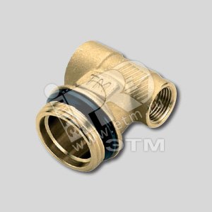 Концевик 3/8‘ х 3/4‘ х 1/2‘ ВНВ для коллектора - TIEMME