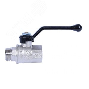 Кран шаровой 3/4' ВВ ручка рычаг NEW JERSEY (0) аллюминий - Bugatti