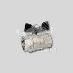 Кран шаровой 3/4' ВВ бабочка OREGON 302 полнопроходной