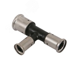 Тройник пресс 40х40х26 переходной, ПВДФ - Henco