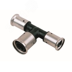Тройник пресс 16х20х16 переходной, ПВДФ - Henco