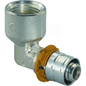 S-PRESS УГОЛЬНИК С ВНУТРЕННЕЙ РЕЗЬБОЙ 16-RP1/2ВР 10И - Uponor