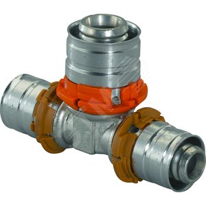 Тройник пресс 20 х 16 х 20 латунь S-PRESS