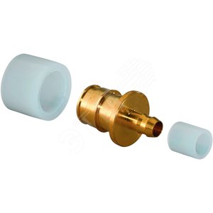 Переходник 20х9.9 с кольцами РЕ-Х Q&E - Uponor
