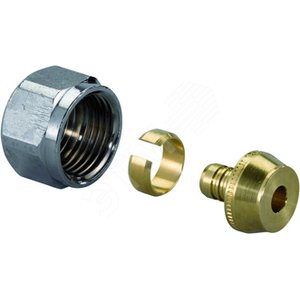 Штуцер зажимной 18(2.5) х 1‘ НР DR-латунь FPL-PX - Uponor