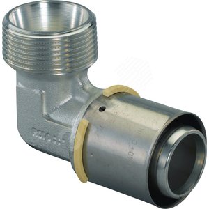 S-PRESS УГОЛЬНИК С НАРУЖНОЙ РЕЗЬБОЙ 40-R1 1/4НР 5C - Uponor