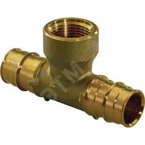 Тройник Q&E 16 х 1/2‘ ВР DR-латунь - Uponor