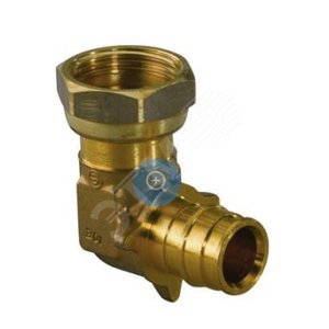 UPONOR Q&E УГОЛЬНИК С НАКИДНОЙ ГАЙКОЙ 20-G3/4‘‘НГ 35И‘‘ - Uponor