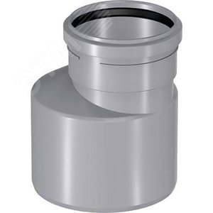 Переход 75х50, серый - Uponor
