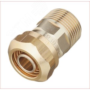 ECOFLEX ЗАЖИМНОЙ ШТУЦЕР С НАРУЖНОЙ РЕЗЬБОЙ 20Х2.8-3/4НР 1И (Uponor) (1091505) - Uponor