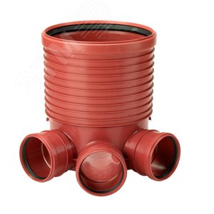 Часть нижняя смотрового колодца, ПП Т2 д400/160мм (1050460) - Uponor