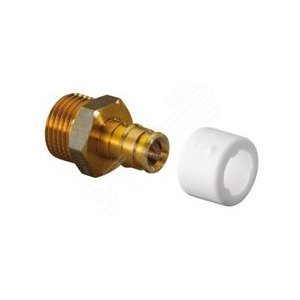 Q&E ШТУЦЕР С НАРУЖНОЙ РЕЗЬБОЙ DR-ЛАТУНЬ 28-G3/4НР (NKB) 5В - Uponor