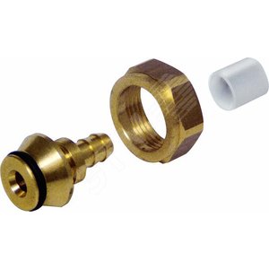 Штуцер MINITEC 9.9-G3/4 ВР евроконус с кольцом PE-X - Uponor