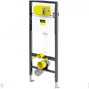 Инсталляция Prevista Dry Set для подвес унитаза   112 см: 771973/кр 500мм + 773717 хром (не для P   Dry Plus) (792848) - VIEGA