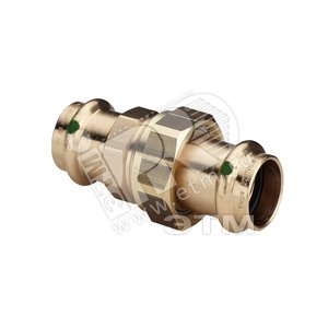 Муфта пресс 18 со сгоном бронза Profipress SC-Contur модель 2260 (287436) - VIEGA