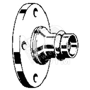 Фланец пресс 35 (ДУ 32) из бронзы PN 10/16 Profipress G модель 26595 (567019) - VIEGA