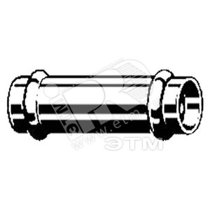 Муфта надвижная пресс 35 оцинкованная сталь Prestabo SC-Contur модель 11155 (558093) - VIEGA