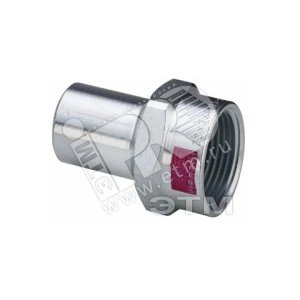 Вставка пресс 15 x 1/2‘ ВР оцинкованная сталь Prestabo SC-Contur модель 11121 - VIEGA