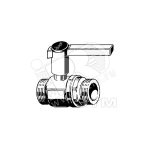 Кран шаровый Easytop DN15 3/4‘ НН бронза модель 22701 - VIEGA