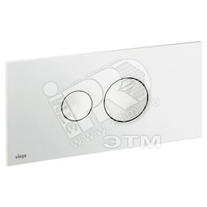 Кнопка смыва Visign for Style10 пластик белая модель 83151 (596316) - VIEGA