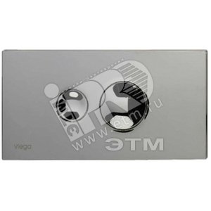 Кнопка смыва Visign for Style10 пластик хром матовый модель 83151 (596347) - VIEGA