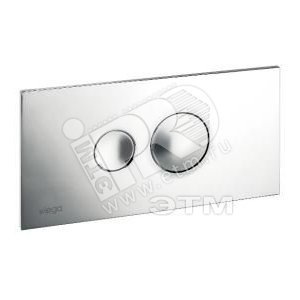Кнопка смыва Visign for Style10 нержавеющая сталь матовая модель 83151 (597054) - VIEGA
