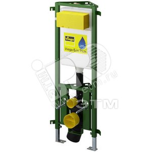 Инсталляция Eco Plus 980 мм угловая для подвесного унитаза модель 81412 (606718) - VIEGA