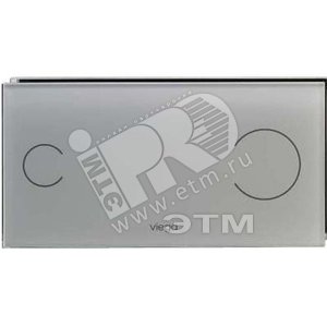 Кнопка смыва Visign for More100 сенсорная смыв стекло/белый модель 835211 (622671) - VIEGA