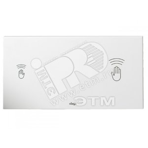 Кнопка сенсорная смыва Visign for Care альпийский белый модель 835221 (653828) - VIEGA