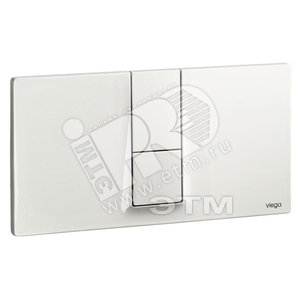 Кнопка смыва Visign for Style14 белая модель 83341 (654689) - VIEGA