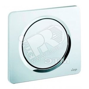Кнопка смыва Visign for Style13 для писсуаров механическая хром пластик модель 83332 (654788) - VIEGA