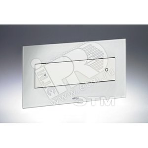 Кнопка смыва Visign for Style12 для Visign2 стекло серое модель 83321 (687854) - VIEGA