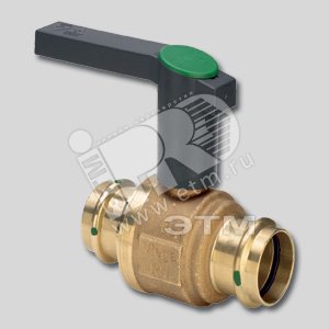 Кран пресс ДУ 32(35) 16 бар 90C бронза Easytop модель 2270 - VIEGA