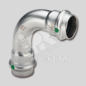 Отвод пресс 15 нержавеющая сталь Sanpress Inox SC-Contur модель 2316 (435639) - VIEGA