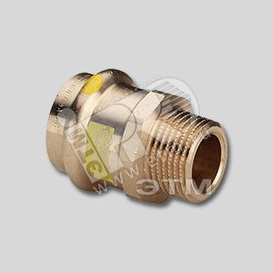 Муфта пресс 35 х 1‘1/4 НР бронза Profipress G SC-Contur модель 2611 (346317) - VIEGA