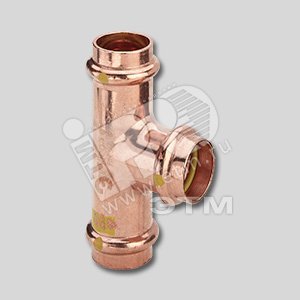 Тройник пресс 42 х 35 х 42 медь Profipress G SC-Contur модель 2618 (346102) - VIEGA